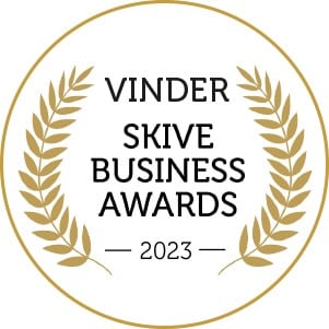 Badge, TRASOLU vinder prisen som Årets Iværksætter til Skive Business Awards 2023