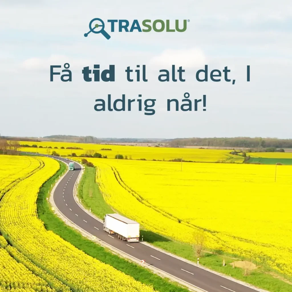 Digital løsning fra TRASOLU sparer tid i hverdagen hos Vognmandsfirmaet Ejvind Hviid A/S
